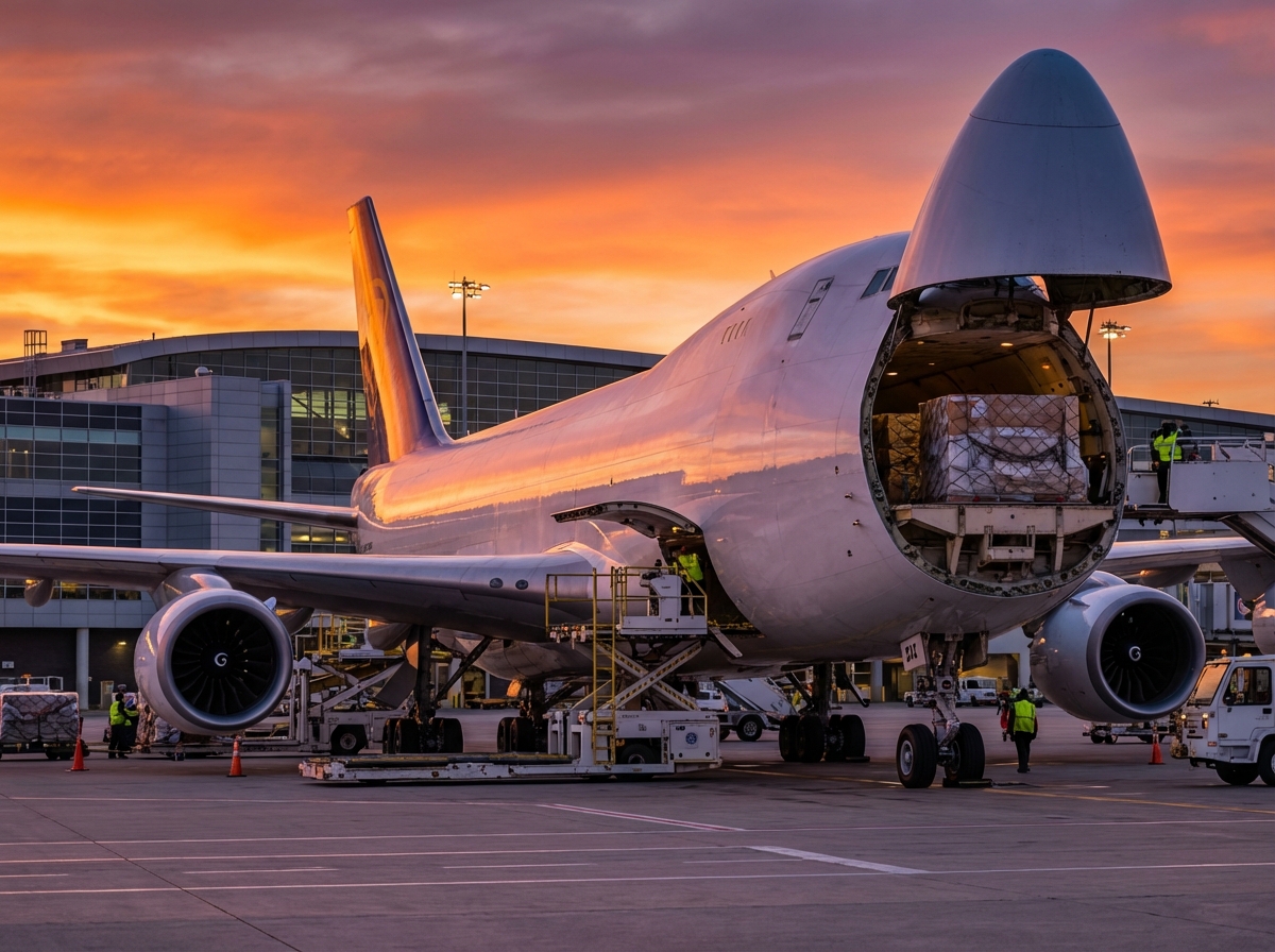 Fast air freight and cargo transport globally