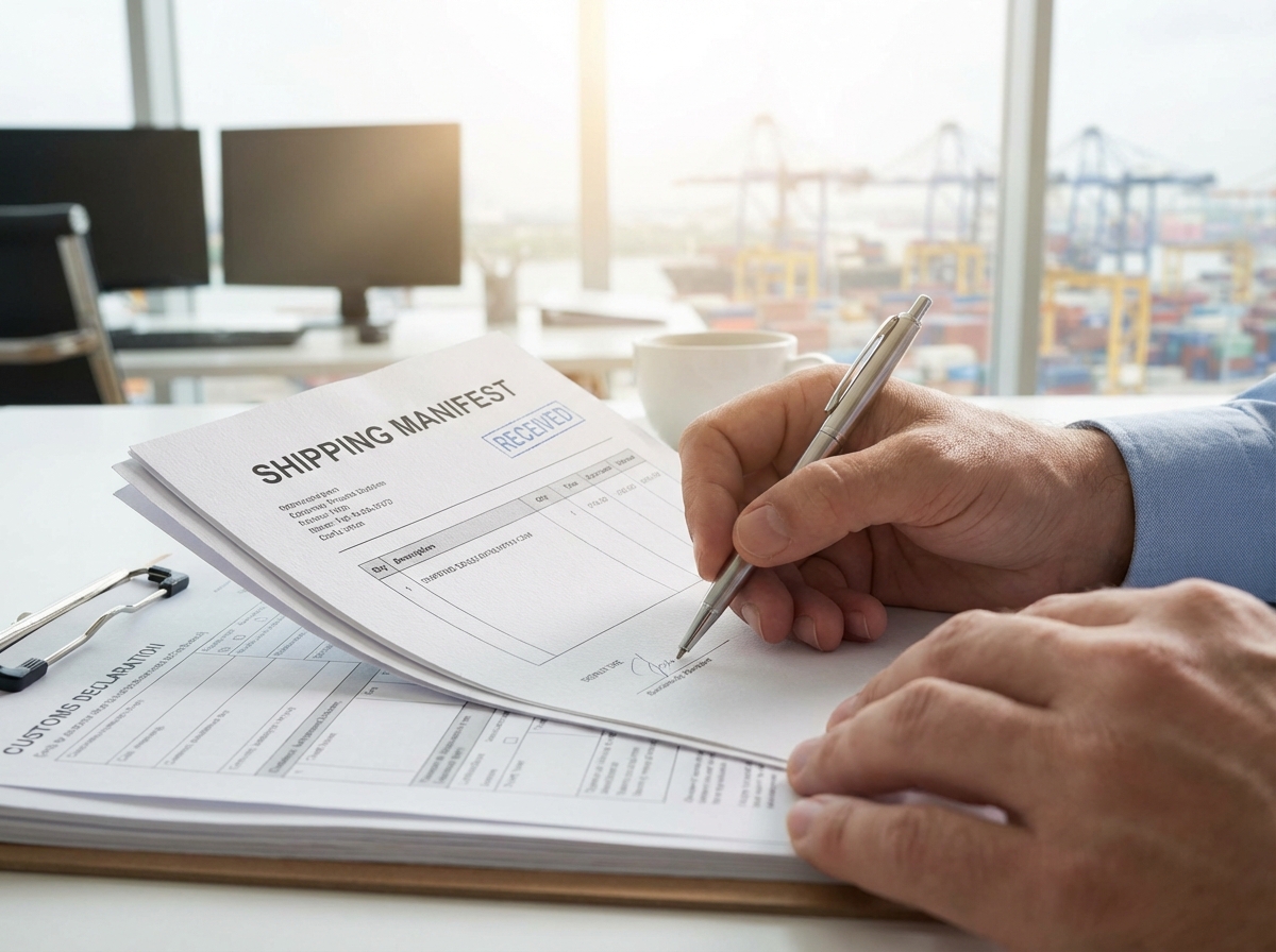 Customs brokerage, import export declaration and documentation