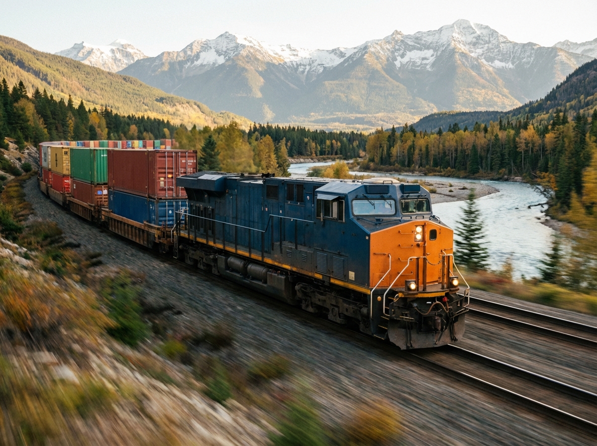 Rail freight transportation from China to Europe Silk Road