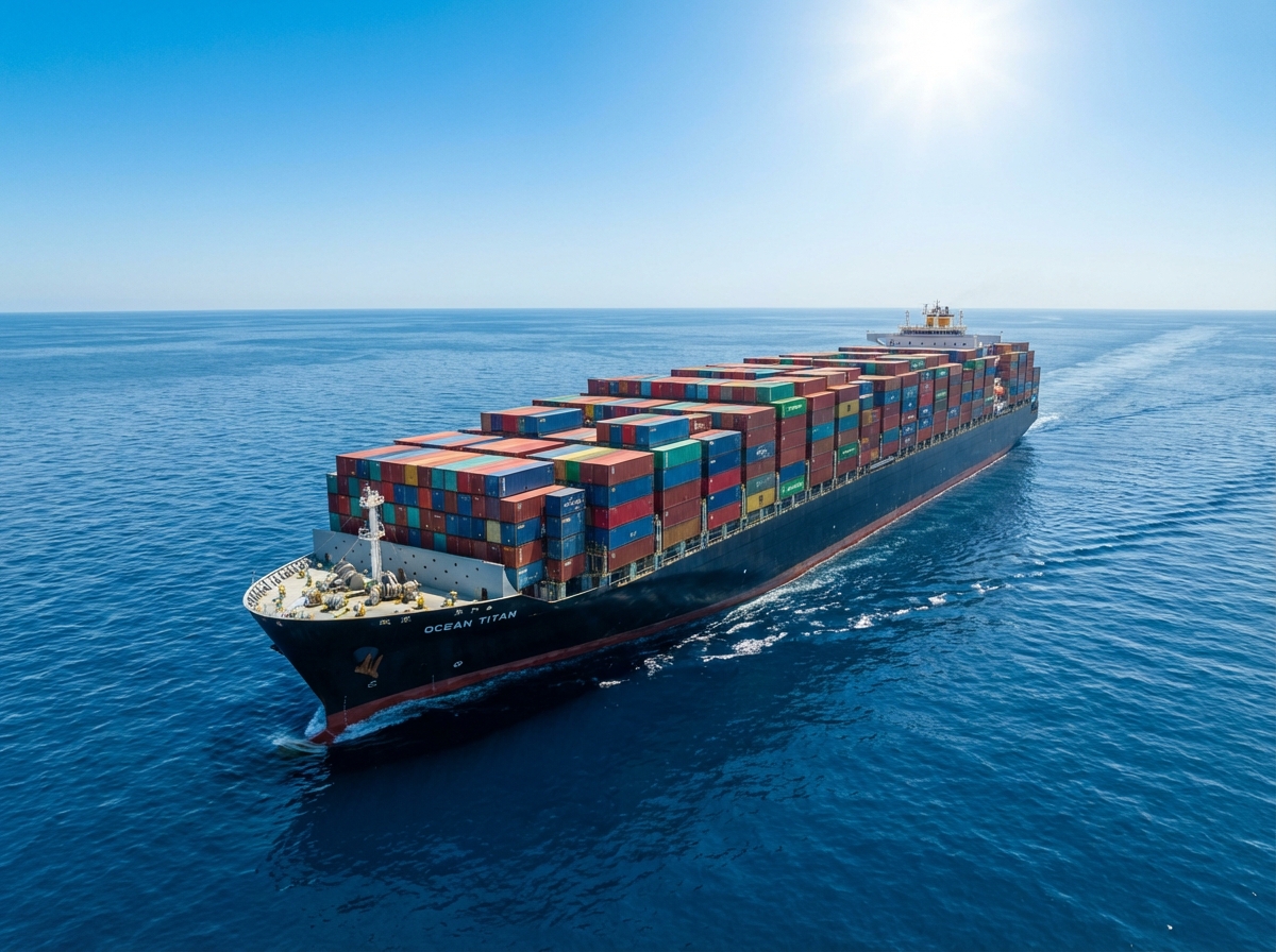 Global sea freight services and container shipping worldwide